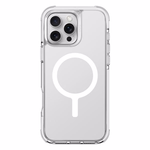 Uniq Combat iPhone 16 Pro 6.3" Magclick Charging ümbris valge/lume valge