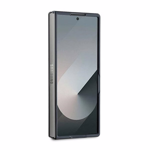 Karl Lagerfeld Saffiano Metal Pin Case for Samsung Galaxy Z Fold 6 - Black