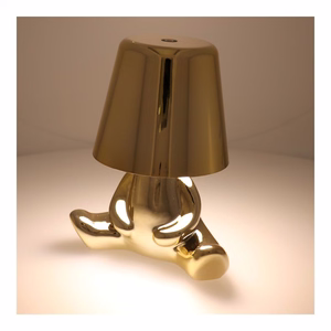 Laua lamp voodikõrval GOLD MAN Kunst Deco seat (versioon 7) MLTL