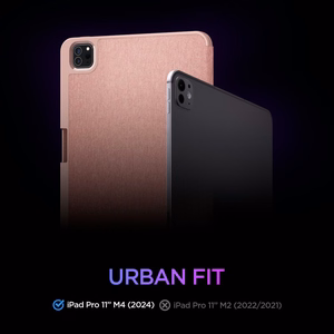 Spigen Urban Fit Ümbris jaoks iPad Pro 11" 5 / 6 / 2024-2025 - Roosa
