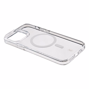 Cellularline Gloss Mag ümbris seadmele iPhone 15 Pro Max, MagSafe'iga ühilduv, läbipaistev