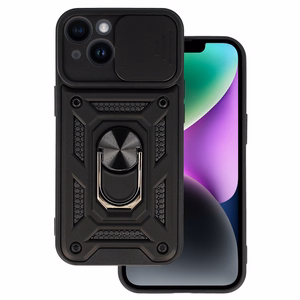Чехол Slide Camera Armor для Iphone 14 чёрный