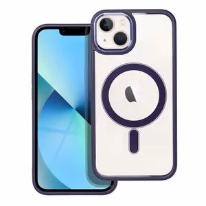 COLOR EDGE MAG COVER Ümbris compatible with MagSafe jaoks IPHONE 13 deep lilla