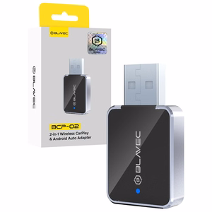 Juhtmevaba CarPlay/Android Auto adapter Blavec BCP-02 must