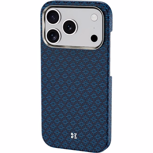 Sinine Benks Magnetic Armor Air Armor Grid 600D kevlari ja metallraamiga ümbris (C.K.FL.AP.BE.0072) mudelitele iPhone 18 Pro / iPhone 17 Pro