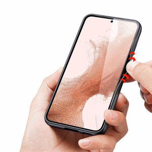 Dux Ducis Fino чехол Samsung Galaxy S23+ с силиконовой рамкой серый