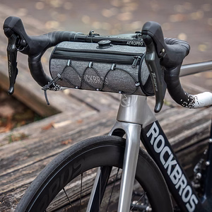 Rockbros TL002 ROAD TO SKY 1.5L veekindel jalgratta juhtraua kott - hall
