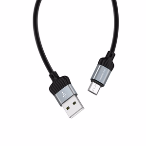 Borofone кабель BX28 Dignity - USB на Micro USB - 2,4A 1 метр серый