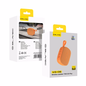 Blavec Kaasaskantav Bluetooth Kõlar TWS WS-06 Go Play - 6W (WS06-O) kosmiline oranž