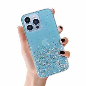 Brilliant Clear Ümbris jaoks Iphone 13 Pro Sinine