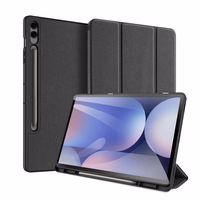 DUX DUCIS ümbris DOMO foldable with pencil storage jaoks SAMSUNG Tab S10 Plus/S9 Plus/S9FE Plus must