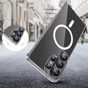 Tech-Protect FlexAir Hybrid MagSafe Ümbris for Samsung Galaxy S26 Ultra - läbipaistev