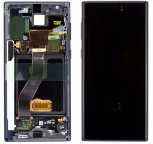 LCD screen Samsung N970F Note 10 koos touch screen ja frame must original (used Grade C)