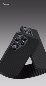 Benks Magnetic Armor Air Kevlar Ümbris Metal Frame 600D (J049) for Samsung Galaxy S26 Plus must