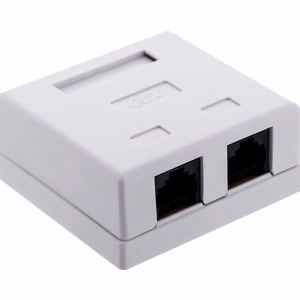 Alantec GN011 – pinnapealne Cat 6 võrgupesa, valge