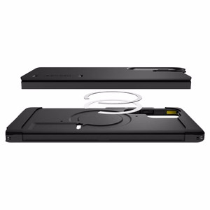 Чехол Spigen Tough Armor совместимый с MagSafe для Samsung S25 Ultra - чёрный