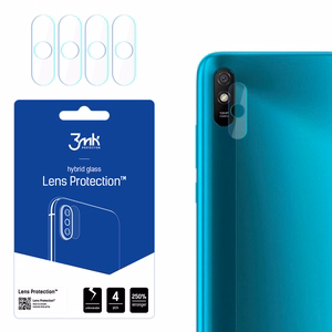 Hübriidklaas 3MK Hübriidklaas kaamera XIAOMI REDMI 9A kaamerale 4 tk.