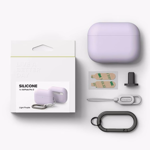 Ringke Silicone Ümbris jaoks AirPods Pro 3 - Purple