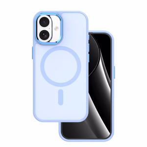 Frozen Mag case for iPhone 16 6,1" light blue