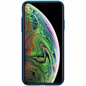 Nillkin Super Frosted Shield ümbris seadmele Apple iPhone 11 Pro Max, logoavaga, paabulinnusinine