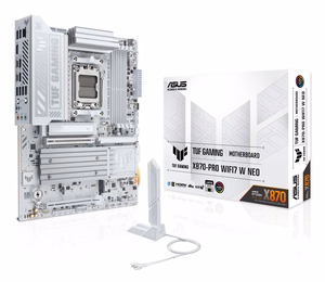 ASUS TUF GAMING X870-PRO WIFI7 W NEO AMD X870 Socket AM5 ATX emaplaat