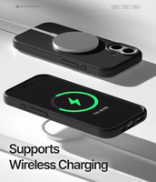 Ümbris Mercury Pure Magsafe Silicon Ümbris Apple iPhone 17 punane