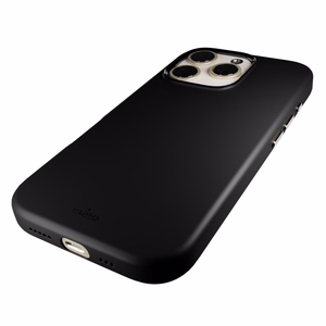 Puro Icon Mag Pro MagSafe Silicone Ümbris jaoks iPhone 16 Pro - Must