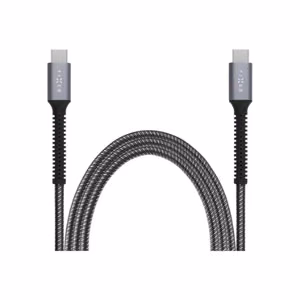 FIXED Armor FIXDA-CC12-GR – USB-C–USB-C kaabel, 1.2 m, 240 W, hall