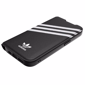 Adidas OR Booklet Ümbris PU iPhone 14 Pro must/valge 50196