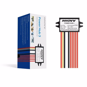 INNOVV Power Hub 3 – veekindel 12 V jaotusseade 5 seadmele aku kaitse ja kaitsmetega