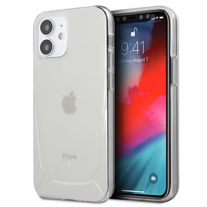 Mercedes Transparent Line ümbris iPhone 12 mini jaoks - läbipaistev