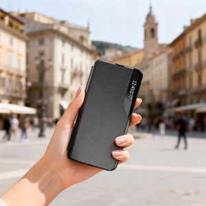 Tech-Protect Smart View ümbris Samsung Galaxy A37 5G jaoks - must