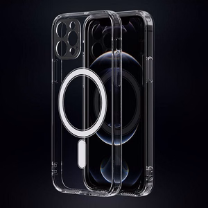 Чехол Samsung A27 Clear Mag Cover (STR) совместимый с MagSafe прозрачный