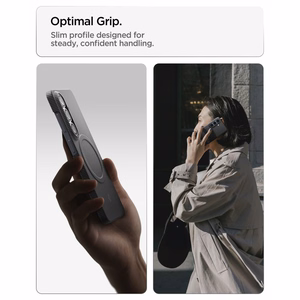 Spigen AirSkin Aramid Mag MagSafe ümbris Samsung Galaxy S26 - must