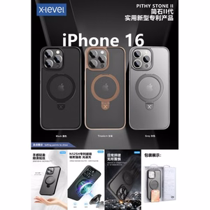 Ümbris X-Level "Pithy Stone II" Apple iPhone 16 Pro must