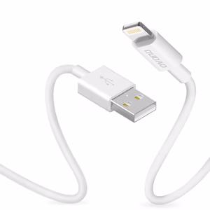 Dudao cable USB / Lightning 3A 1m valge (L1L valge)