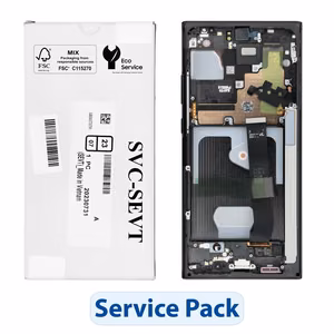 ServicePack LCD Display jaoks SAMSUNG Note 20 Ultra 5G N986 / N985 GH82-31453A Mystic must
