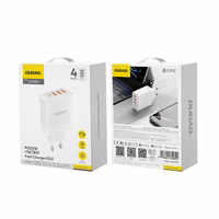 Dudao A5HEU network laadija 3x USB-A 1x USB-C PD20W - valge