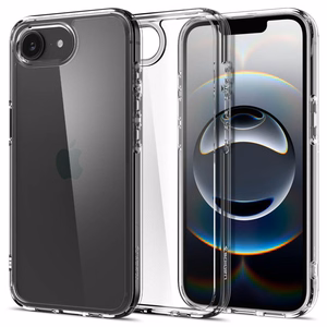 Чехол Spigen Ultra Hybrid для iPhone 16e / 17e - прозрачный