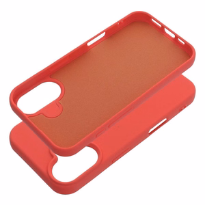 SILICONE case jaoks IPHONE 16 peach