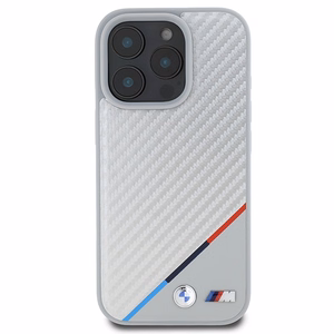 BMW M Carbon Tricolor Line MagSafe Ümbris jaoks iPhone 16 Pro - hall