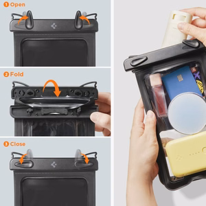 Spigen A603 waterproof ümbris - must