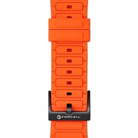 Strap to Apple Watch Forcell F-Design FA06 Silikoon holes 38 / 40 / 41 mm oranž