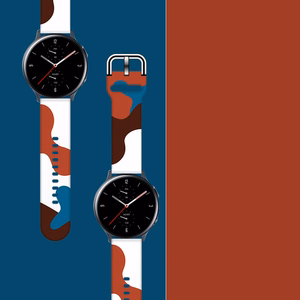 Strap Moro for Samsung Galaxy Watch 40 / 41 / 42 / 43 / 44 mm silicone bracelet watch band - pattern 8