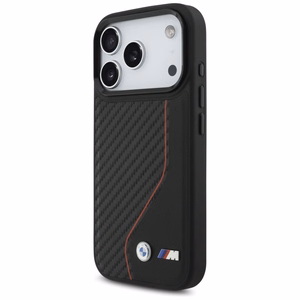 BMW M Carbon Line & Logo MagSafe Ümbris jaoks iPhone 17 Pro - Punane