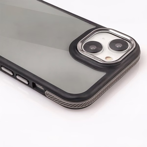 Crystal Black case for Samsung Galaxy M55 5G grey