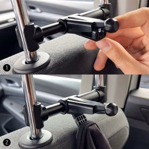 Autohoidik Wozinsky WTHBK2 Must (mitte-magnetiline / istemele)