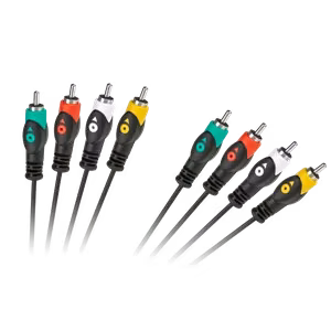 Cabletech Economic 4 RCA – 4 RCA kaabel, 1,8 m