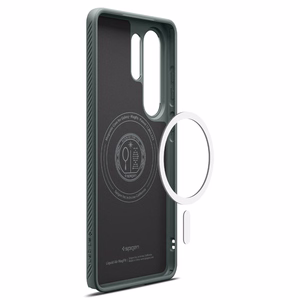 SPIGEN ümbris LIQUID AIR MAG ühildub MagSafe jaoks SAMSUNG S26 Ultra abyss roheline