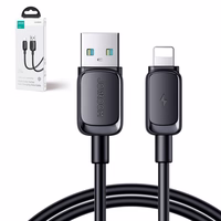 Joyroom Multi-Color Series A14 Lightning /USB-A 2.4A 1.2 m Kaabel - must